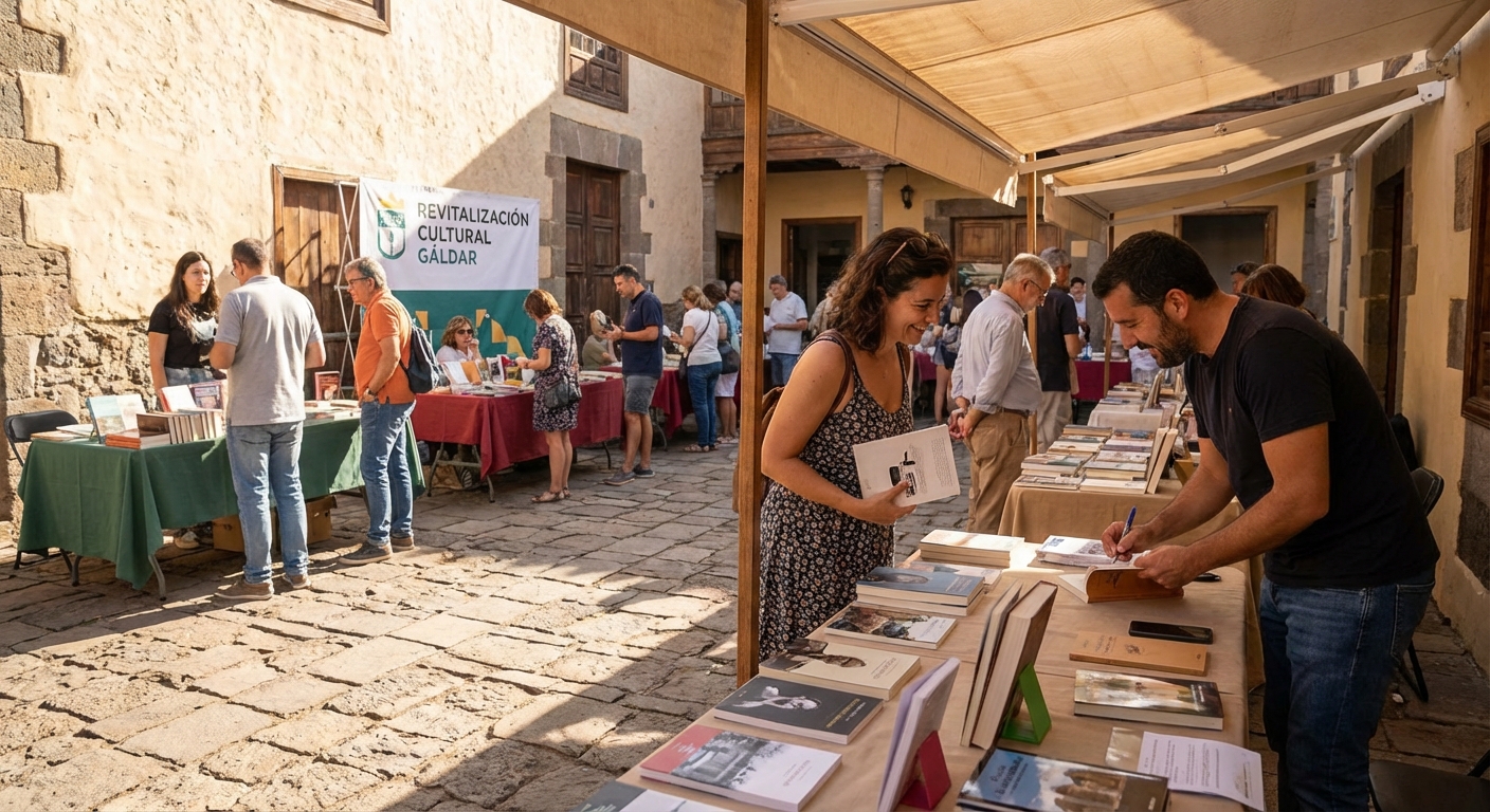 Revitalización Cultural en Gáldar: Éxito Literario Local